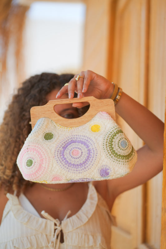 The Havvadose Chroma Crochet Clutch- Limited Edition