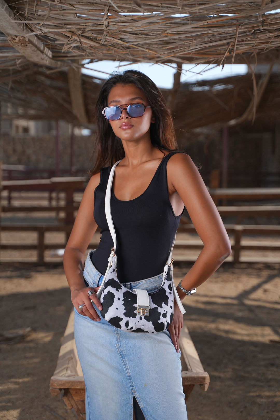 The Rodeo Hobo | white & Black