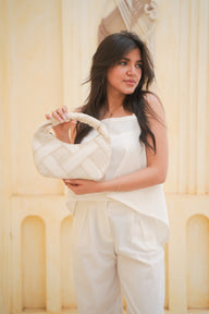 Mini Hobo silhouette Crescent Bag