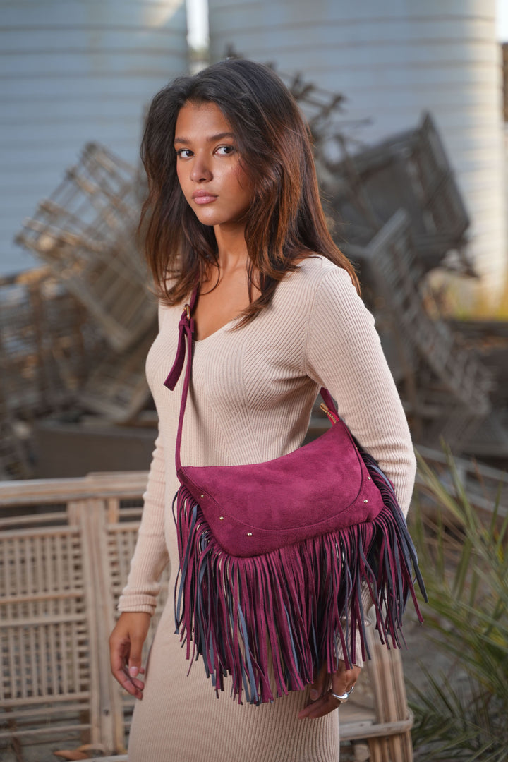 The Desert Wanderer | Burgundy