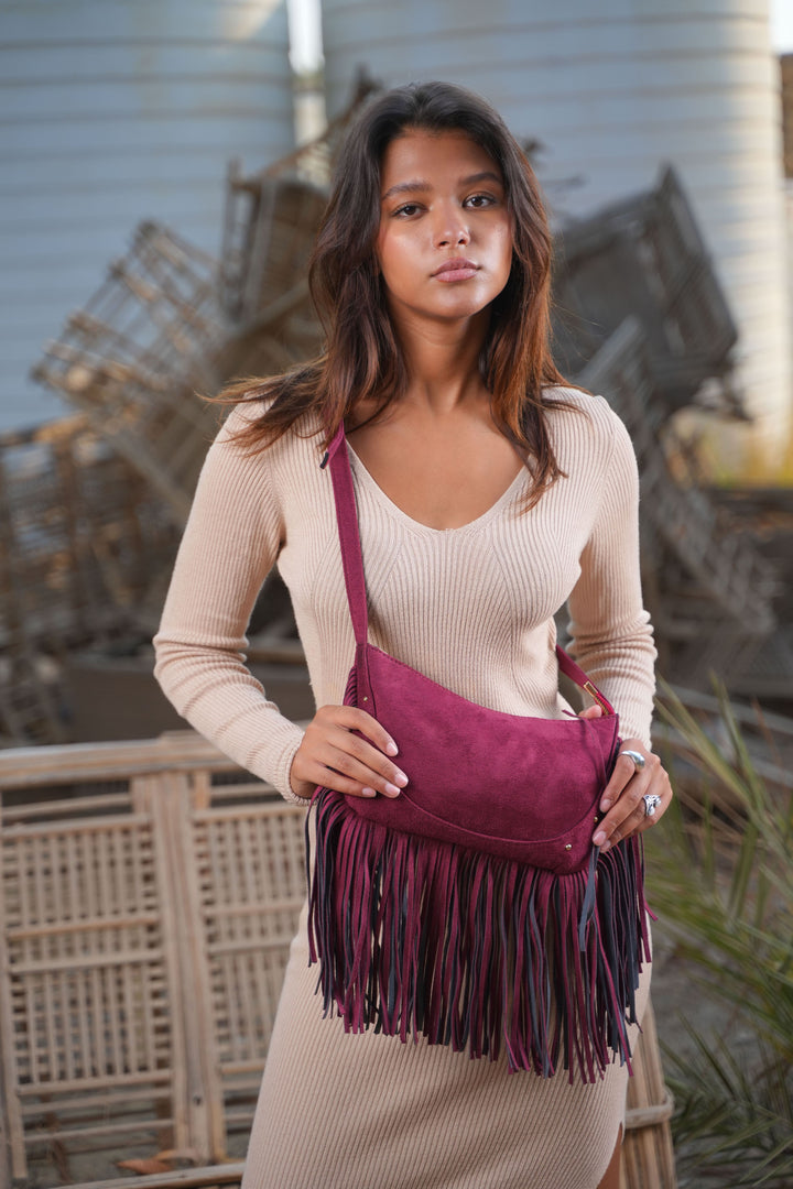 The Desert Wanderer | Burgundy