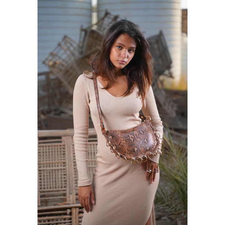 Python Loop Shoulder Bag