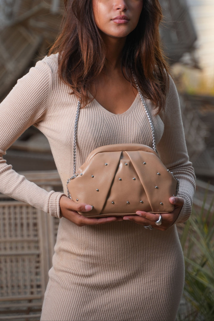 The Nova Ruched Clutch | cafe