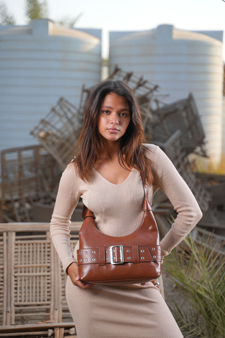 The Verona Belt Shoulder Bag | Havane