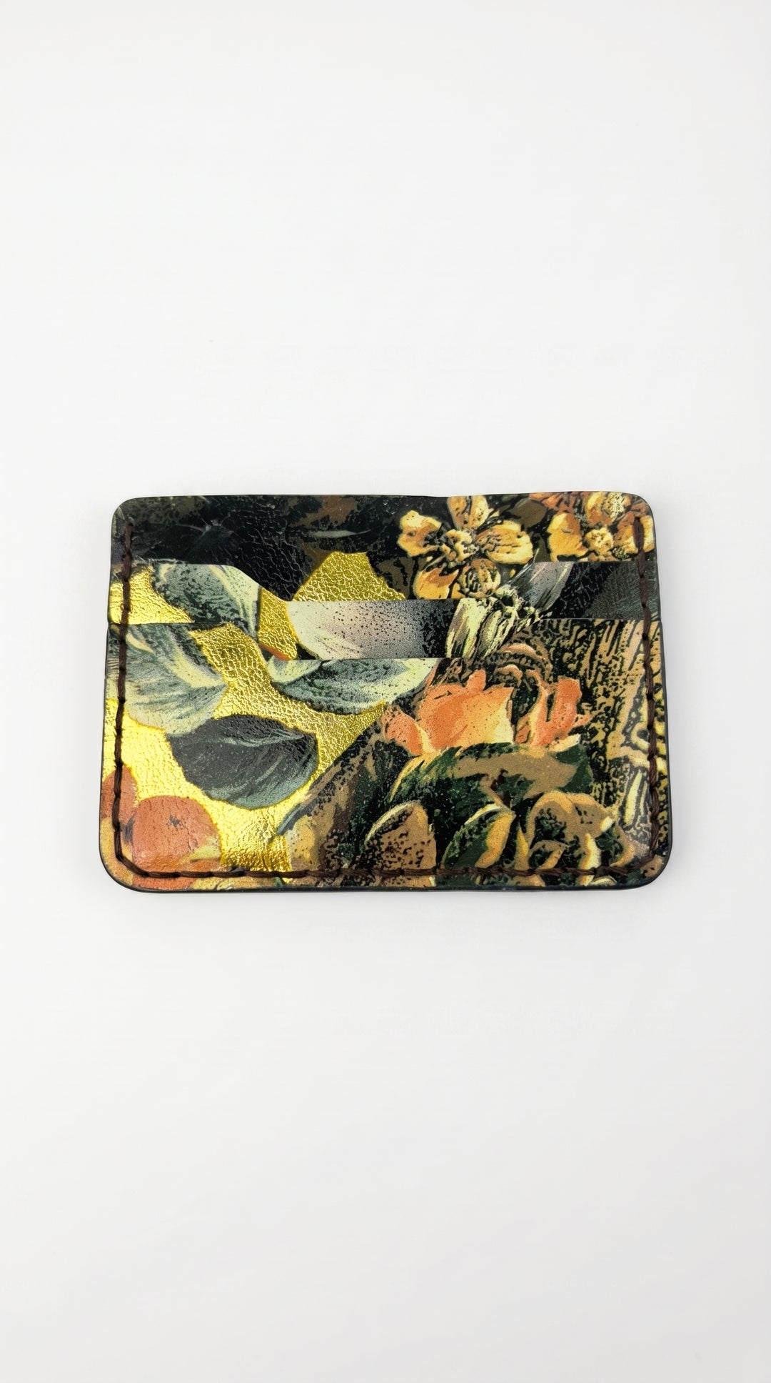 The Tapestry Card Holder – Handmade Genuine Leather