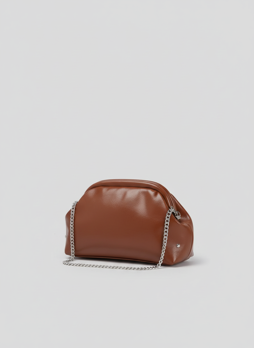 The Nova Ruched Clutch | Havane