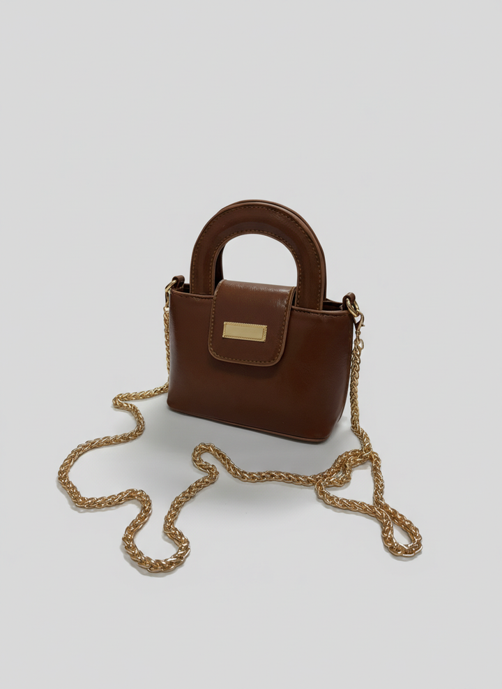 Noir Mini Satchel - Havane