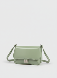 Pebbled Mini Bag – Mint