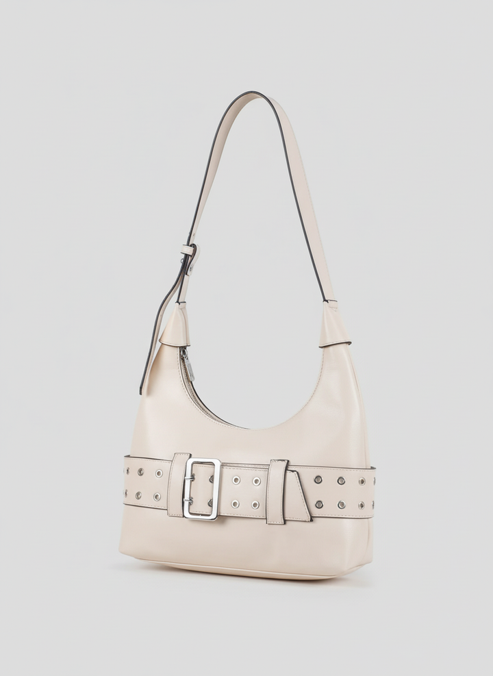 The Verona Belt Shoulder Bag | Beige
