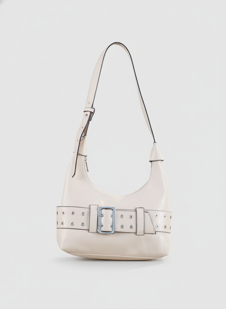 The Verona Belt Shoulder Bag | Beige
