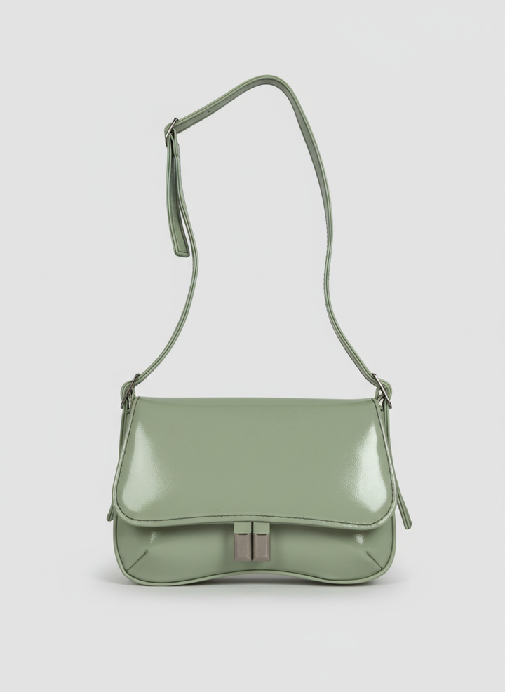 Pebbled Mini Bag – Mint