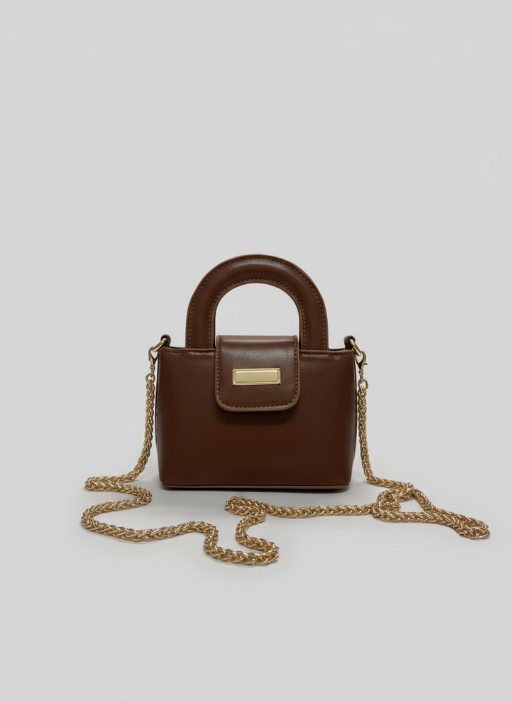 Noir Mini Satchel - Havane