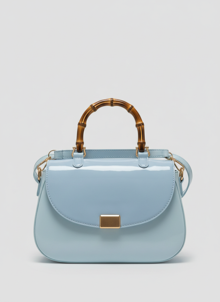 Quintessential Luxe Crossbody - Powder Blue
