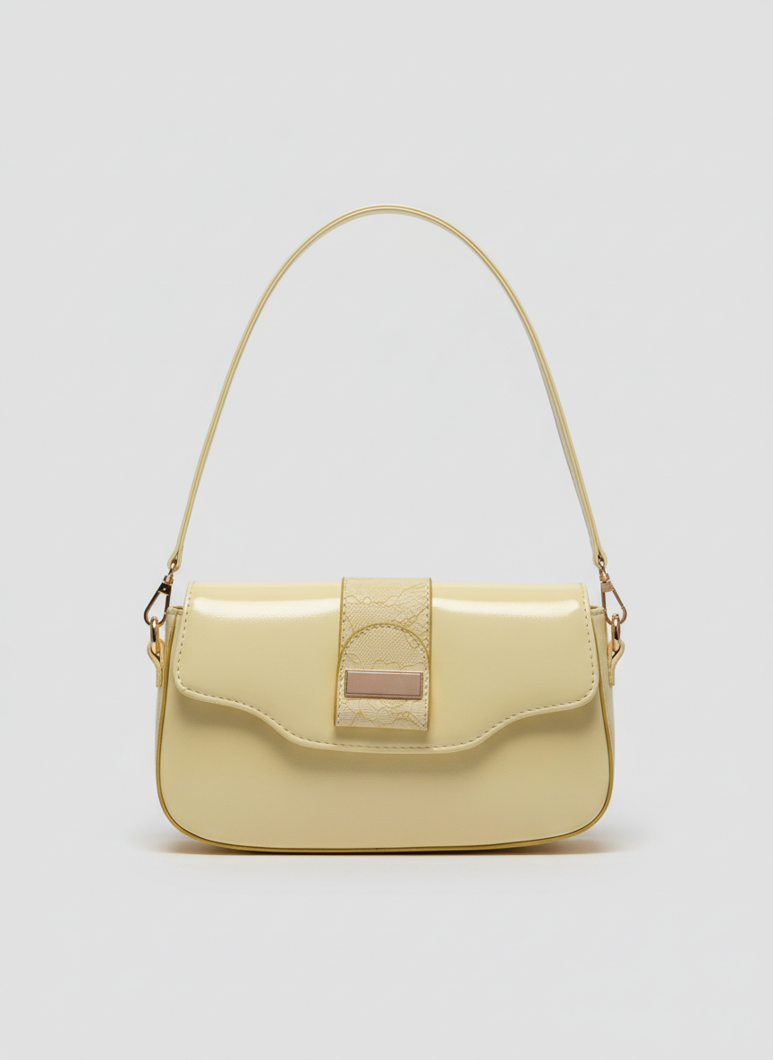 The Arc Bag - light pastel yellow