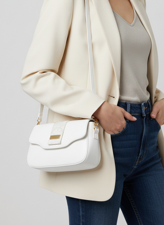 The Arc Bag - White