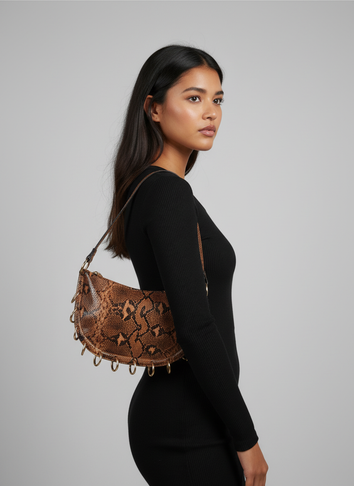 Python Loop Shoulder Bag