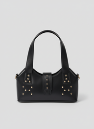 The Bordeaux Grace Shoulder Bag | Black