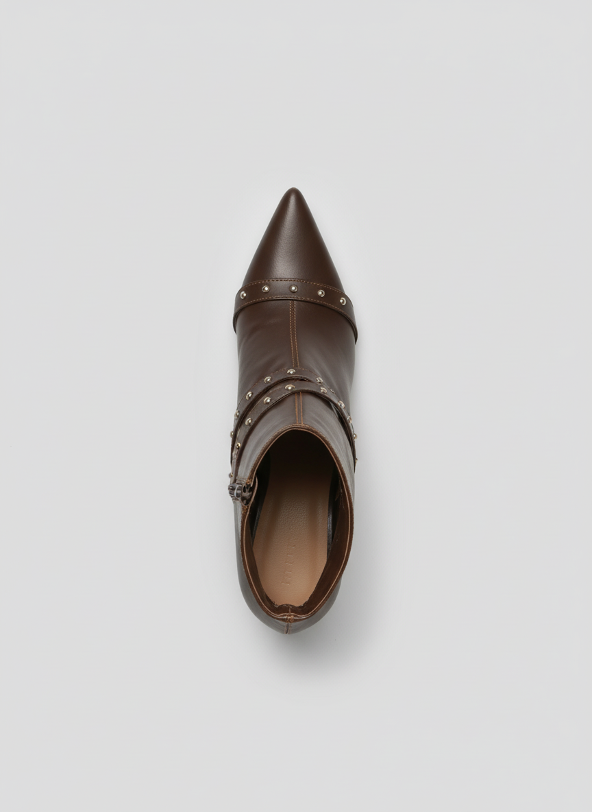 Deep Plum Voyager Knee-High Boot | Brown