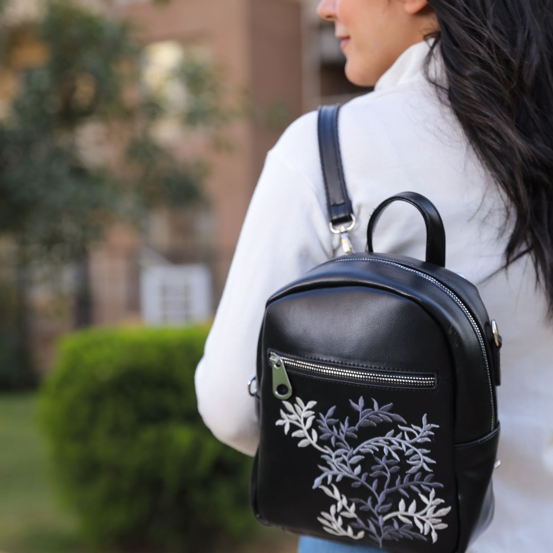 Shadowy Leaf Backpack