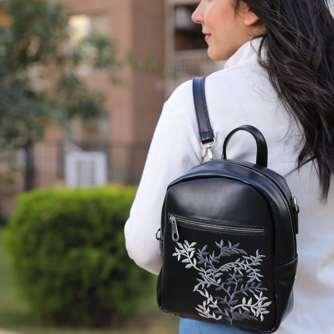 Shadowy Leaf Backpack