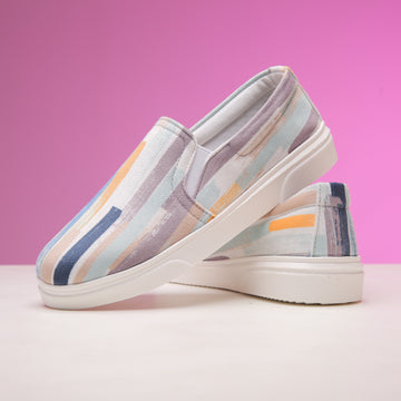 Mixed color Slip On Sneakers