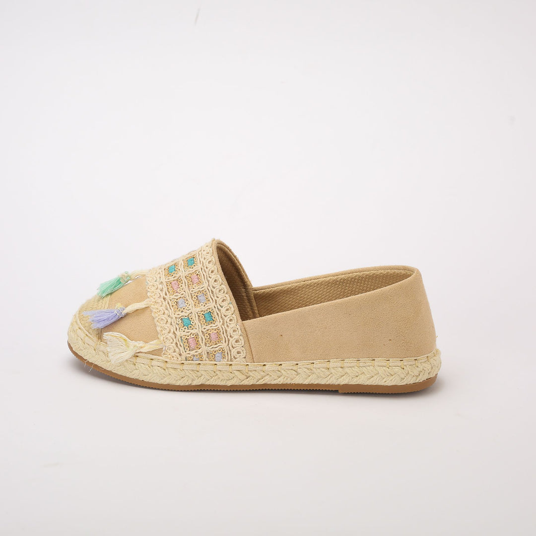 Trendy Colorful Slip On Espadrilles